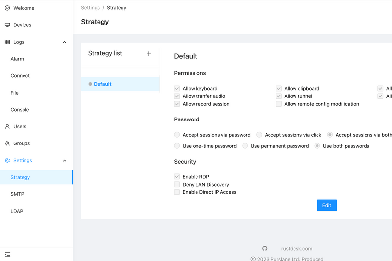 RustDesk的使用截图[1]